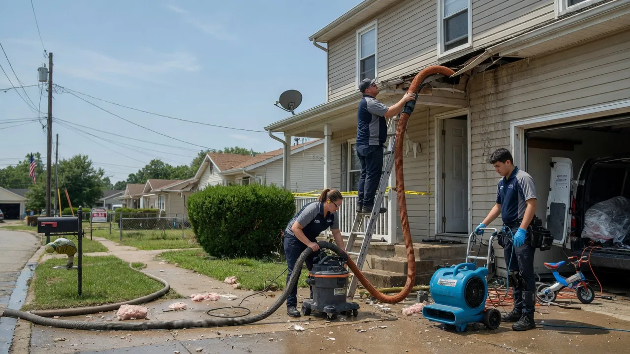Water Damage Restoration in Madison, MO near me